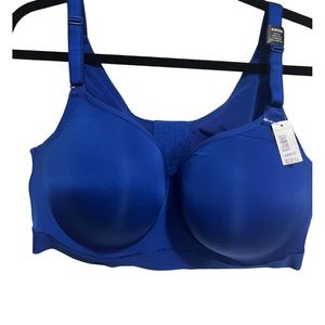 Torrid Curve 42DDD Lightly Lined Full Coverage 360 Back Smoothing Blue Bra NWT